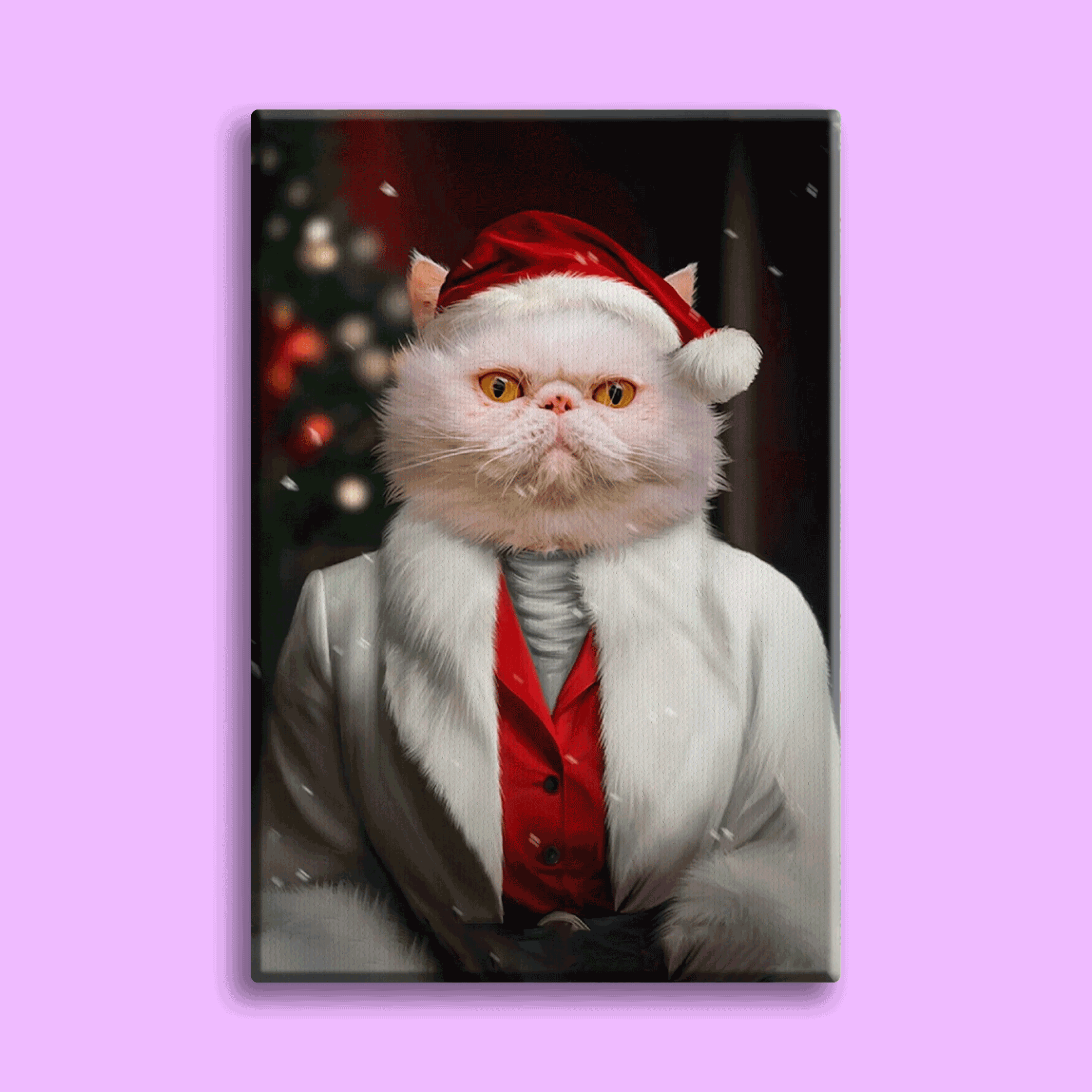 Merry Purr-mas – Festive Cat Santa Costume